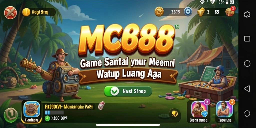 Screenshot MC888 menunjukkan gameplay yang menarik dan menyenangkan.