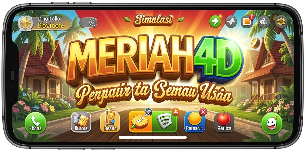 Screenshot MERIAH4D menampilkan gameplay yang imersif dan seru.