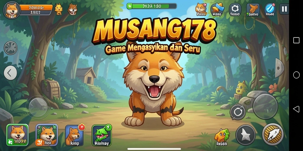 Tampilan gameplay MUSANG178 yang mengasyikkan dan menantang.