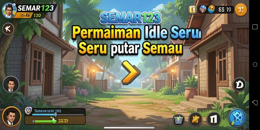 Screenshot utama SEMAR123 menampilkan gameplay Idle yang seru dan interaktif.